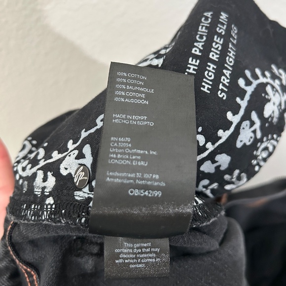 We The Free size 29 The Pacifica high rise slim straight leg jeans charcoal - Picture 12 of 12